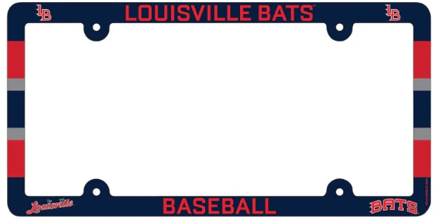 Louisville Bats License Plate Frame