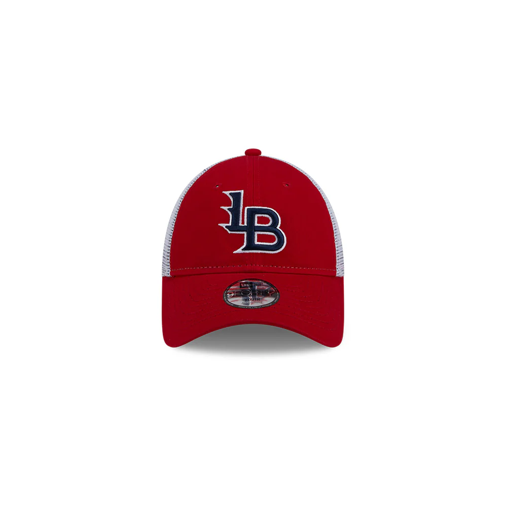 Louisville Bats Youth 940 Red Trucker Cap - Image 3
