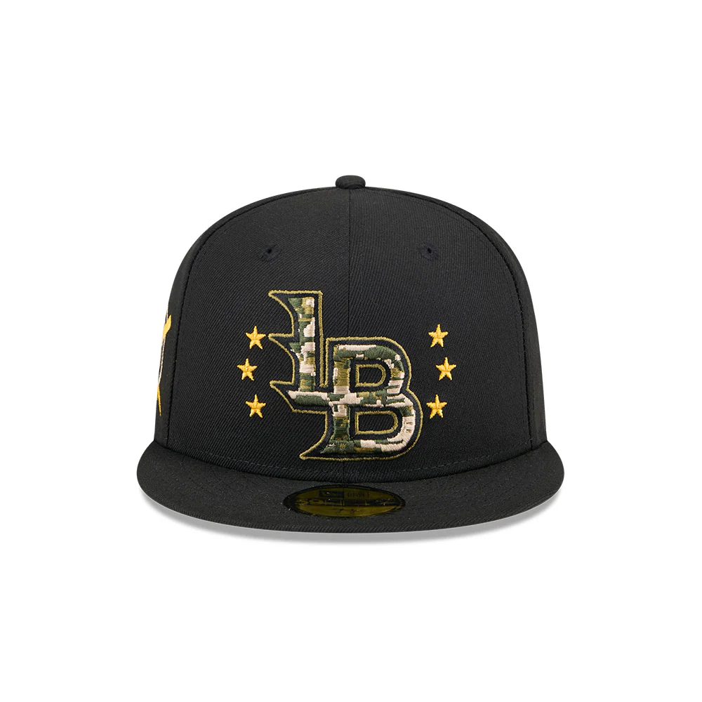 Louisville Bats 2024 Armed Forces Fitted Cap - Image 3