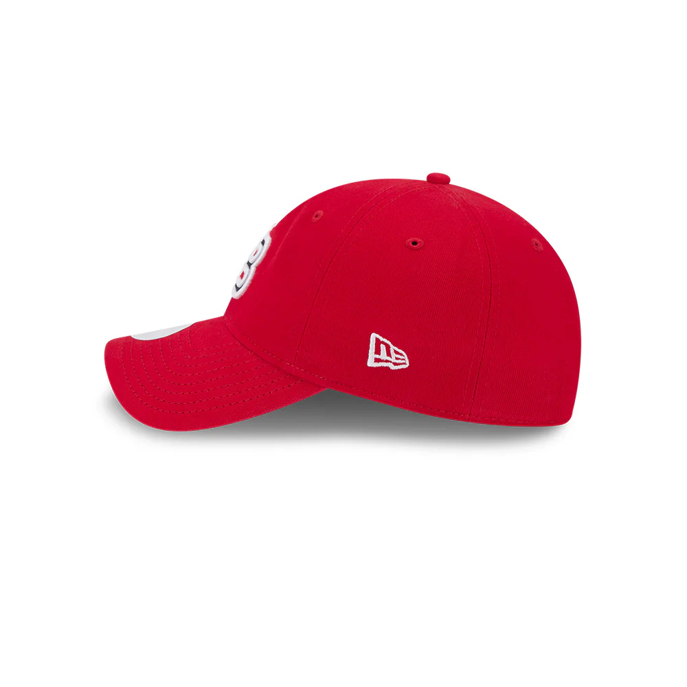Louisville Bats Ladies 9TWENTY Glitter Cap (Red) - Image 4
