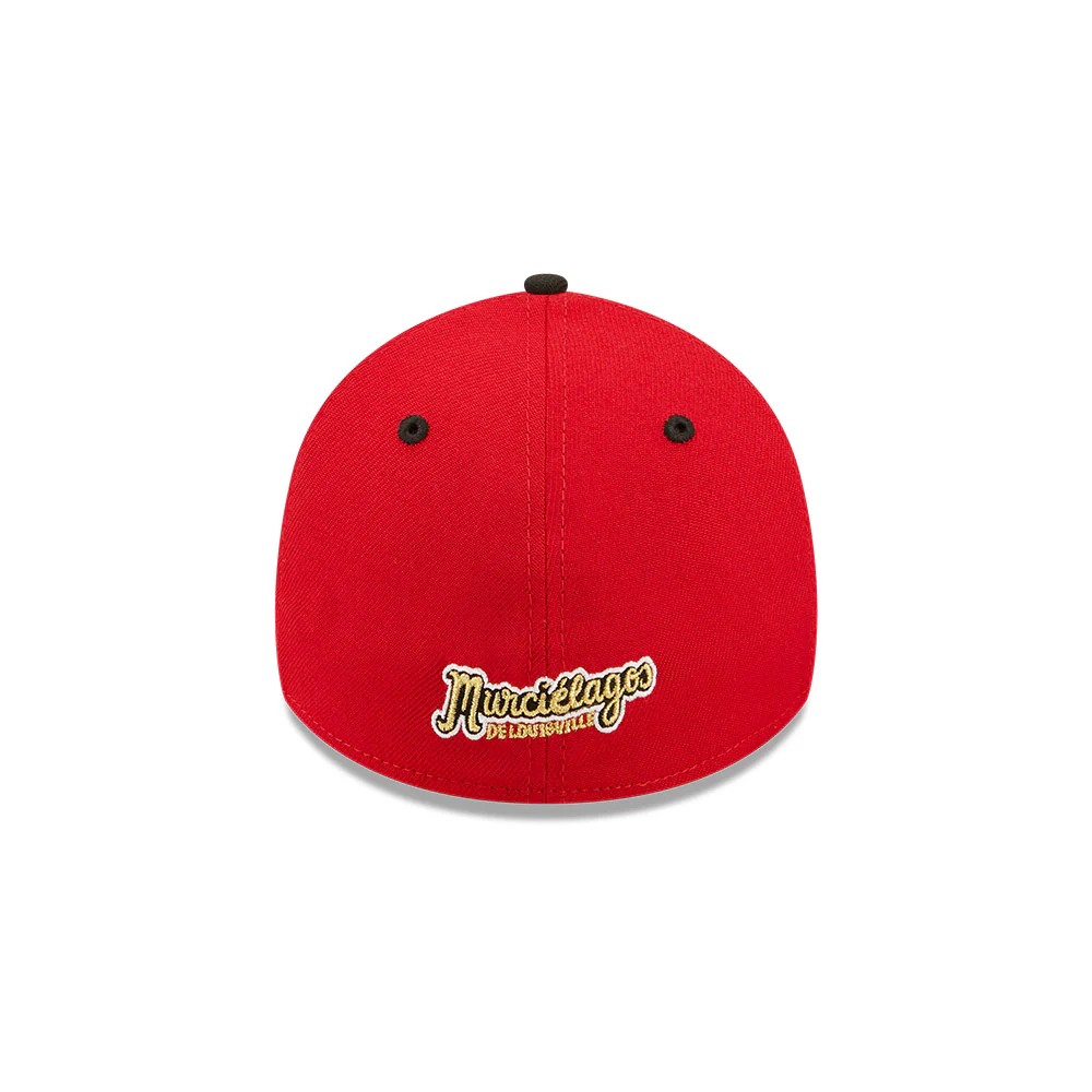 Louisville Bats Murcielagos Red Flex Fit Cap - Image 5