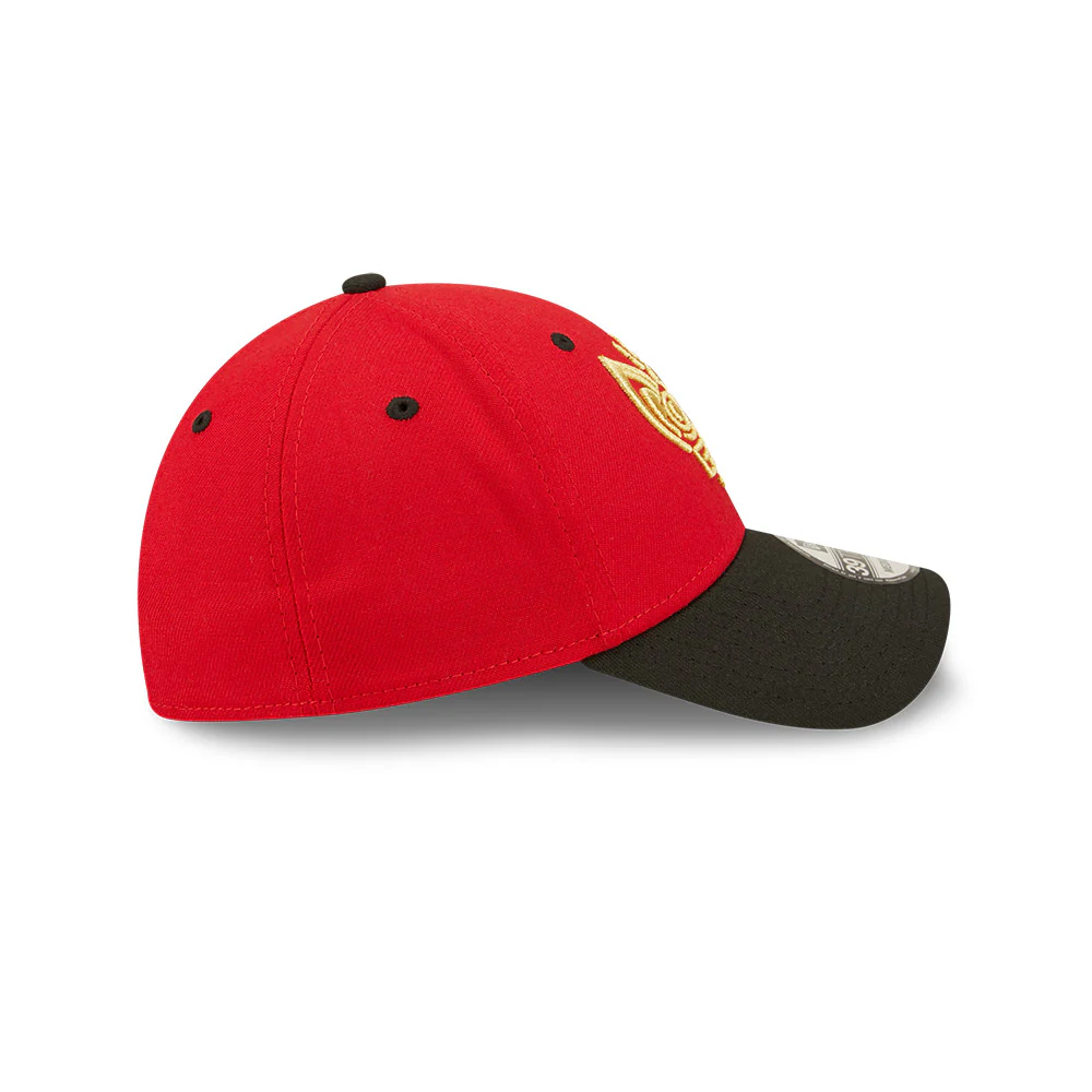 Louisville Bats Murcielagos Red Flex Fit Cap - Image 6